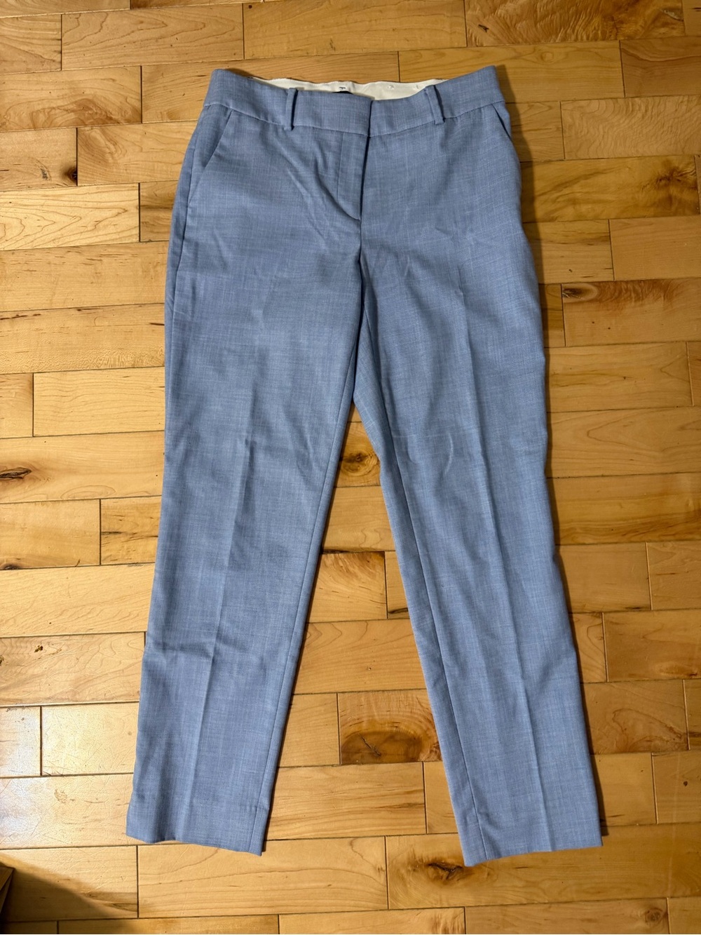 Talbots Light Blue Straight Leg Dress Pants